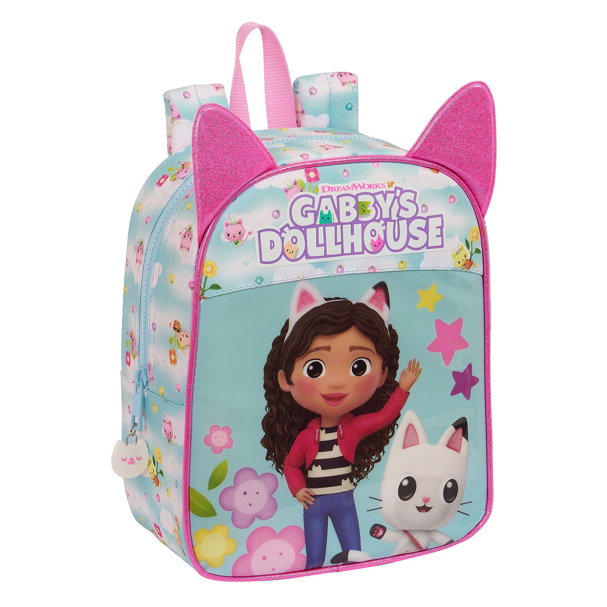 Mochila Escolar Gabby's Dollhouse Azul 22 x 27 x 10 cm