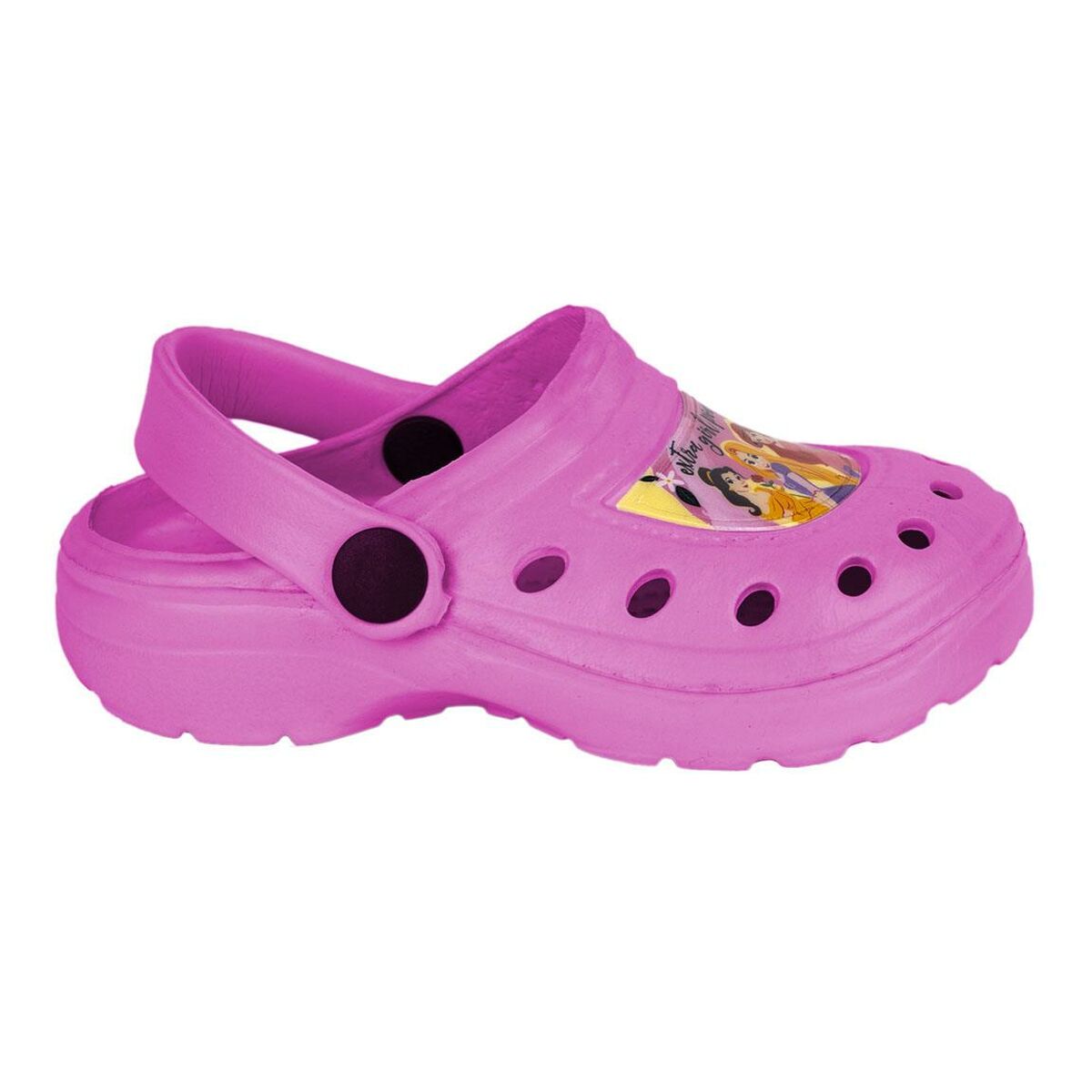Zuecos de Playa Disney Princess Fucsia