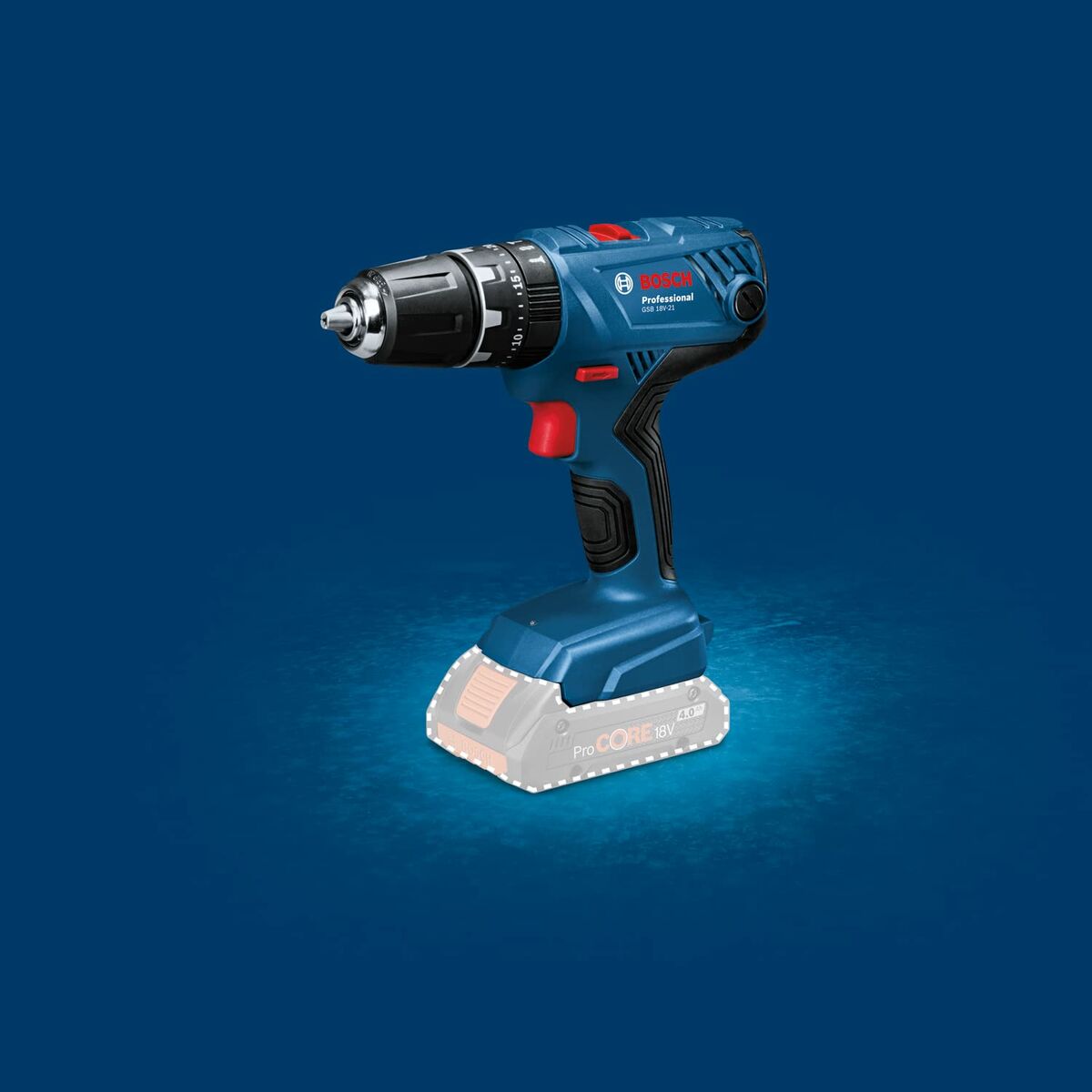 Atornillador eléctrico BOSCH GSB 18V-21 PROFESSIONAL