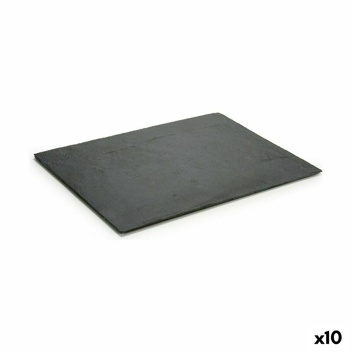 Bandeja de Aperitivos Kinvara Negro 40 x 0,5 x 30 cm (10 Unidades)