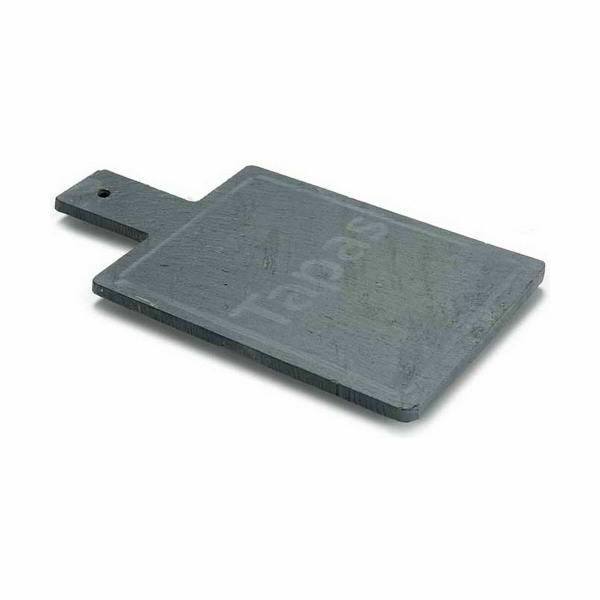 Bandeja de Aperitivos Kinvara Negro Madera 11 x 1 x 19,5 cm 11 x 19 x 1,5 cm Con asa (48 Unidades)