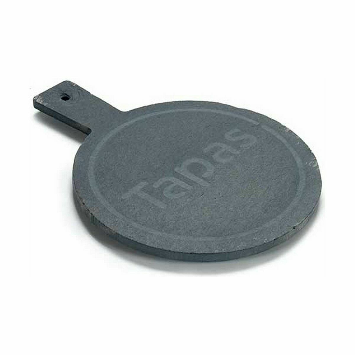 Bandeja de Aperitivos Kinvara Negro Madera 14 x 1 x 19 cm Con asa (48 Unidades)