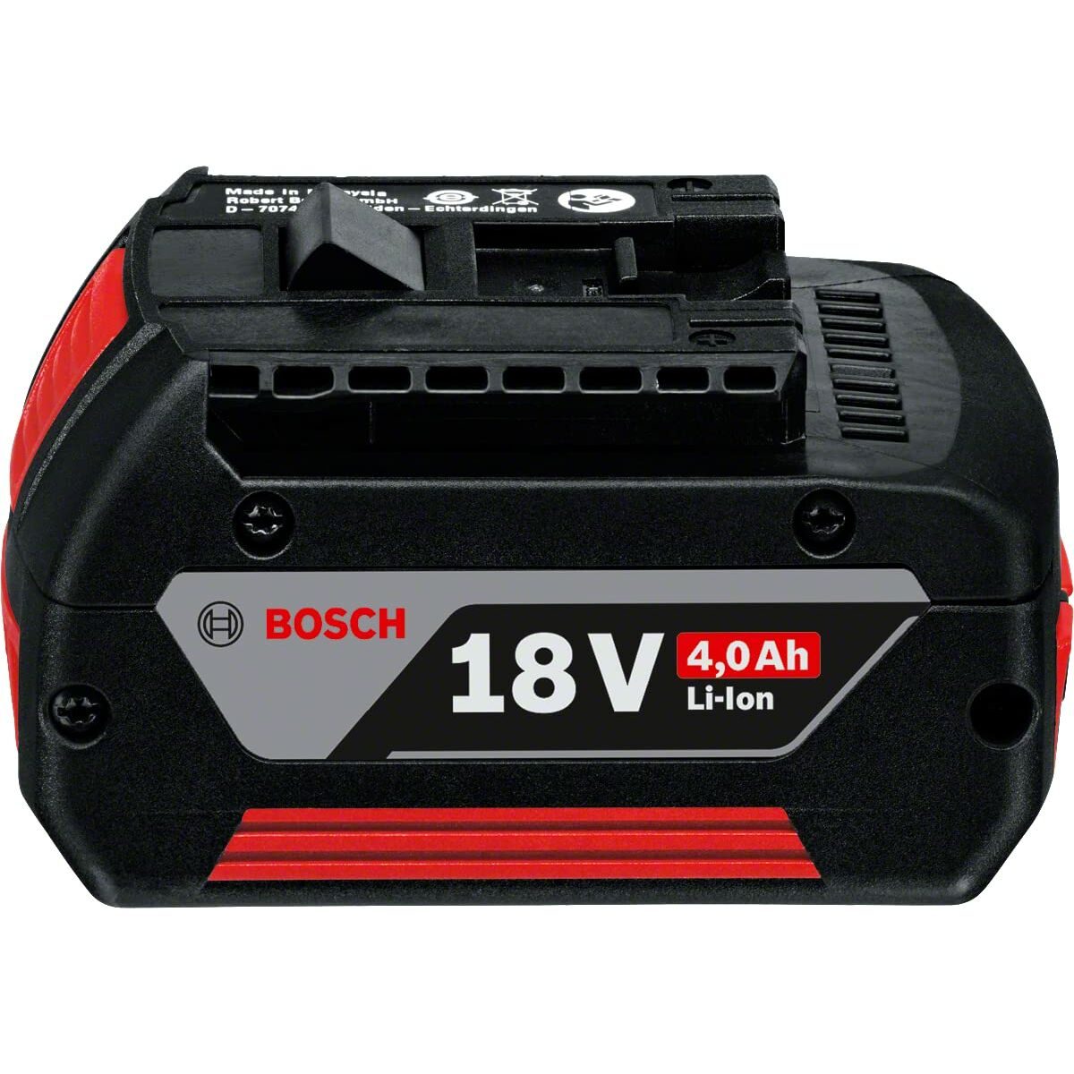 Batería de litio recargable BOSCH Professional GBA 18 V 4 Ah