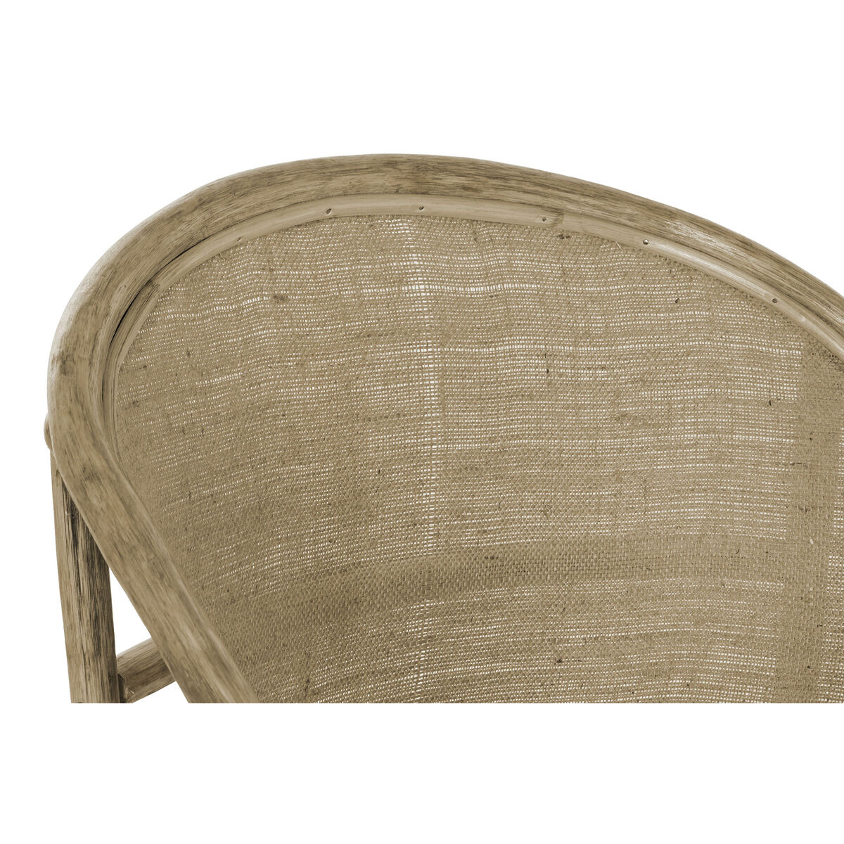 Sillón de jardín DKD Home Decor Blanco Marrón 66 x 50 x 90 cm 63 x 66 x 88 cm 65 x 63 x 90 cm