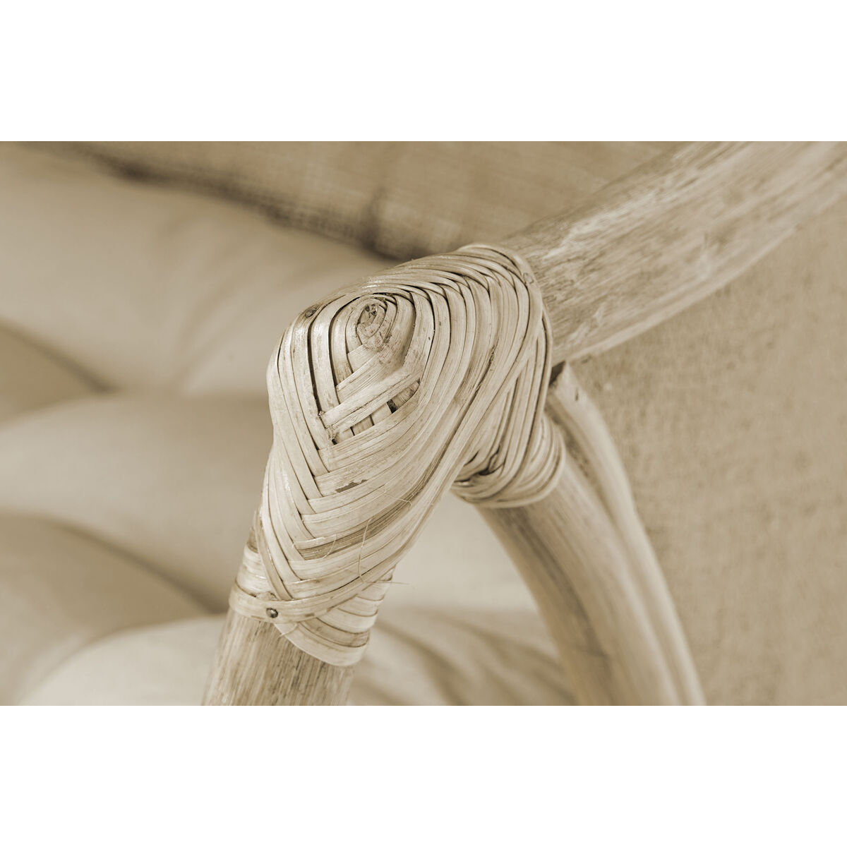 Sillón de jardín DKD Home Decor Blanco Marrón 66 x 50 x 90 cm 63 x 66 x 88 cm 65 x 63 x 90 cm