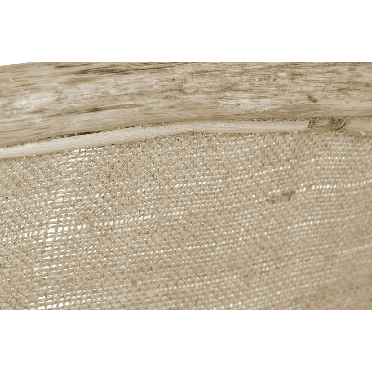 Sillón de jardín DKD Home Decor Blanco Marrón 66 x 50 x 90 cm 63 x 66 x 88 cm 65 x 63 x 90 cm