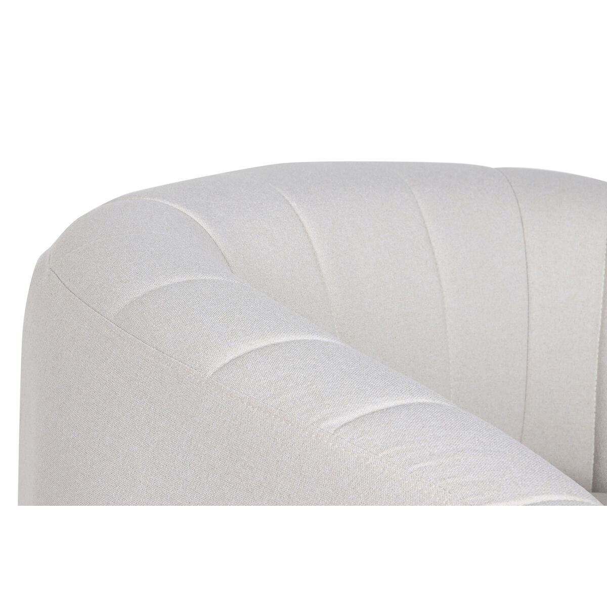 Sillón DKD Home Decor Negro Beige Dorado Espuma Madera Metal 81 x 75 x 73 cm