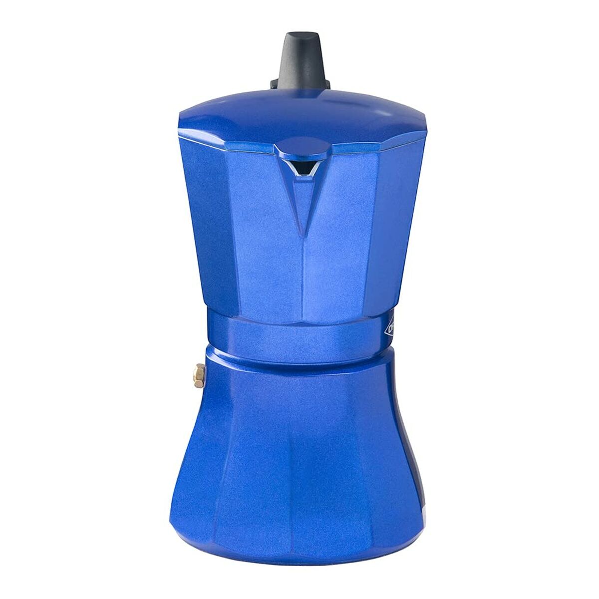 Cafetera Italiana Oroley Petra Azul Aluminio 6 Tazas