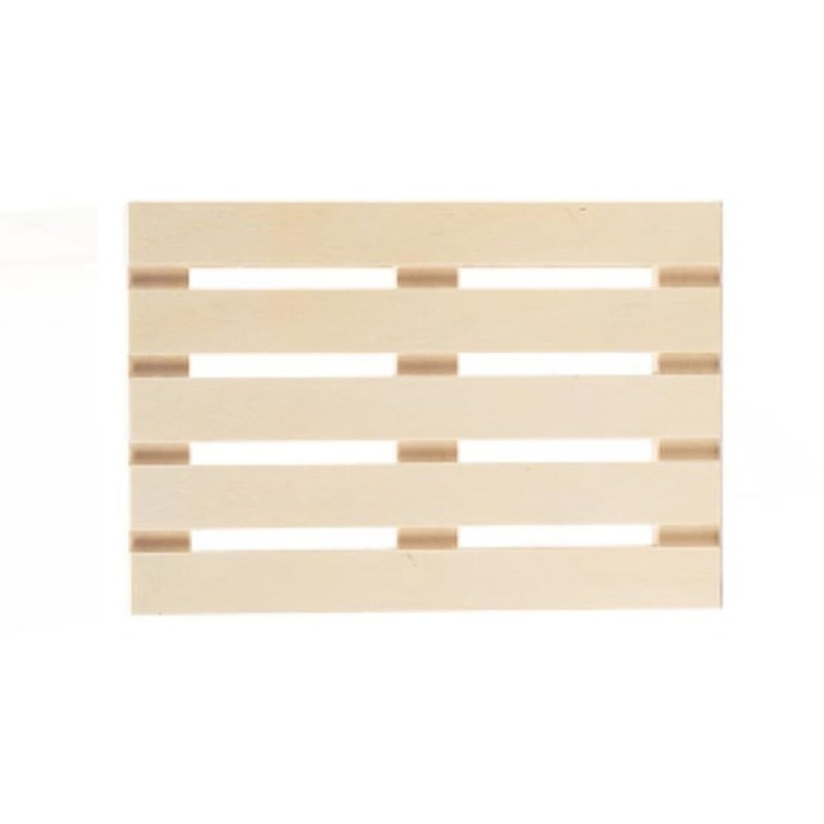 Bandeja de Aperitivos Gift Decor Marrón Madera 40 x 2 x 60 cm (12 Unidades)