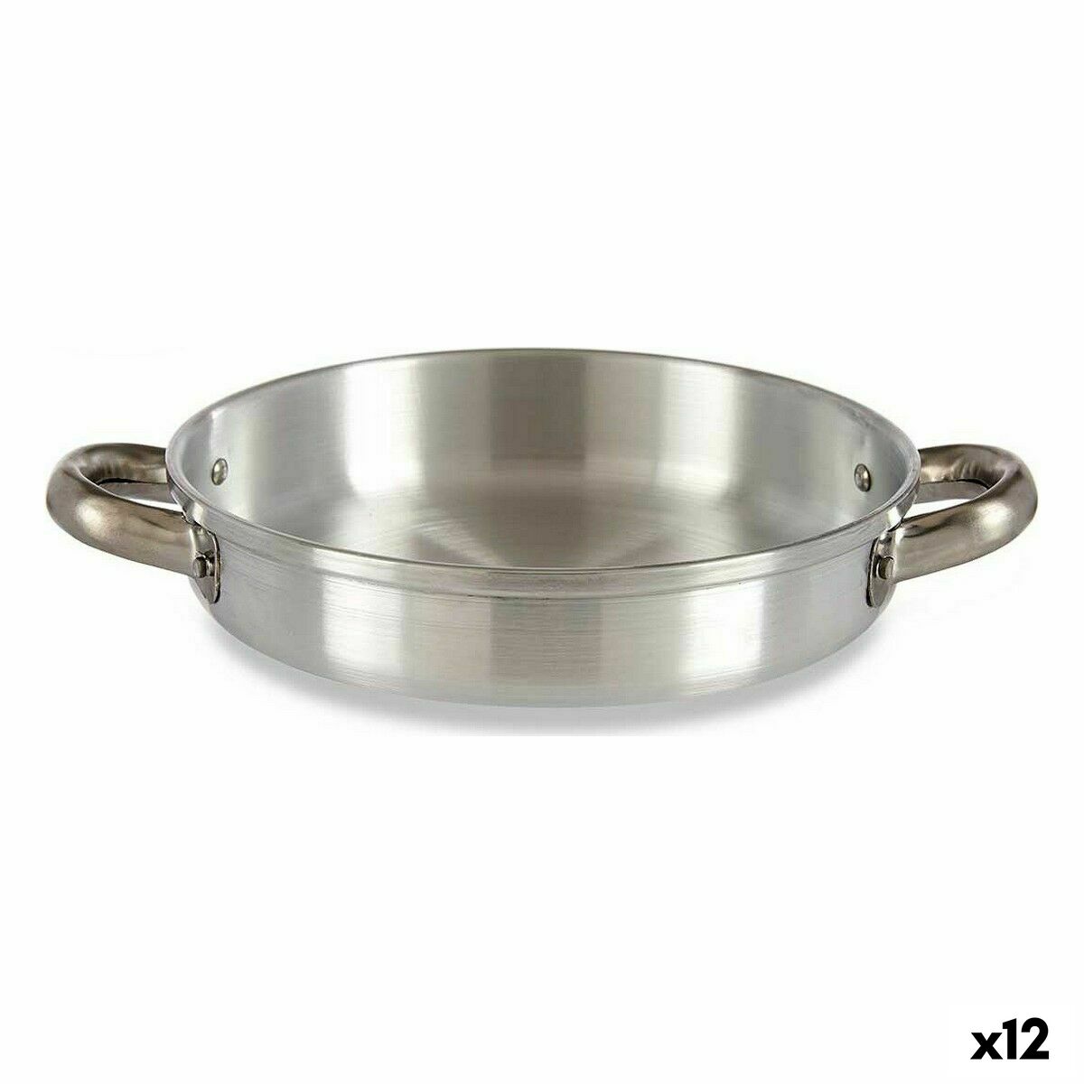 Sartén Kinvara Plateado Aluminio Ø 20 cm (12 Unidades)
