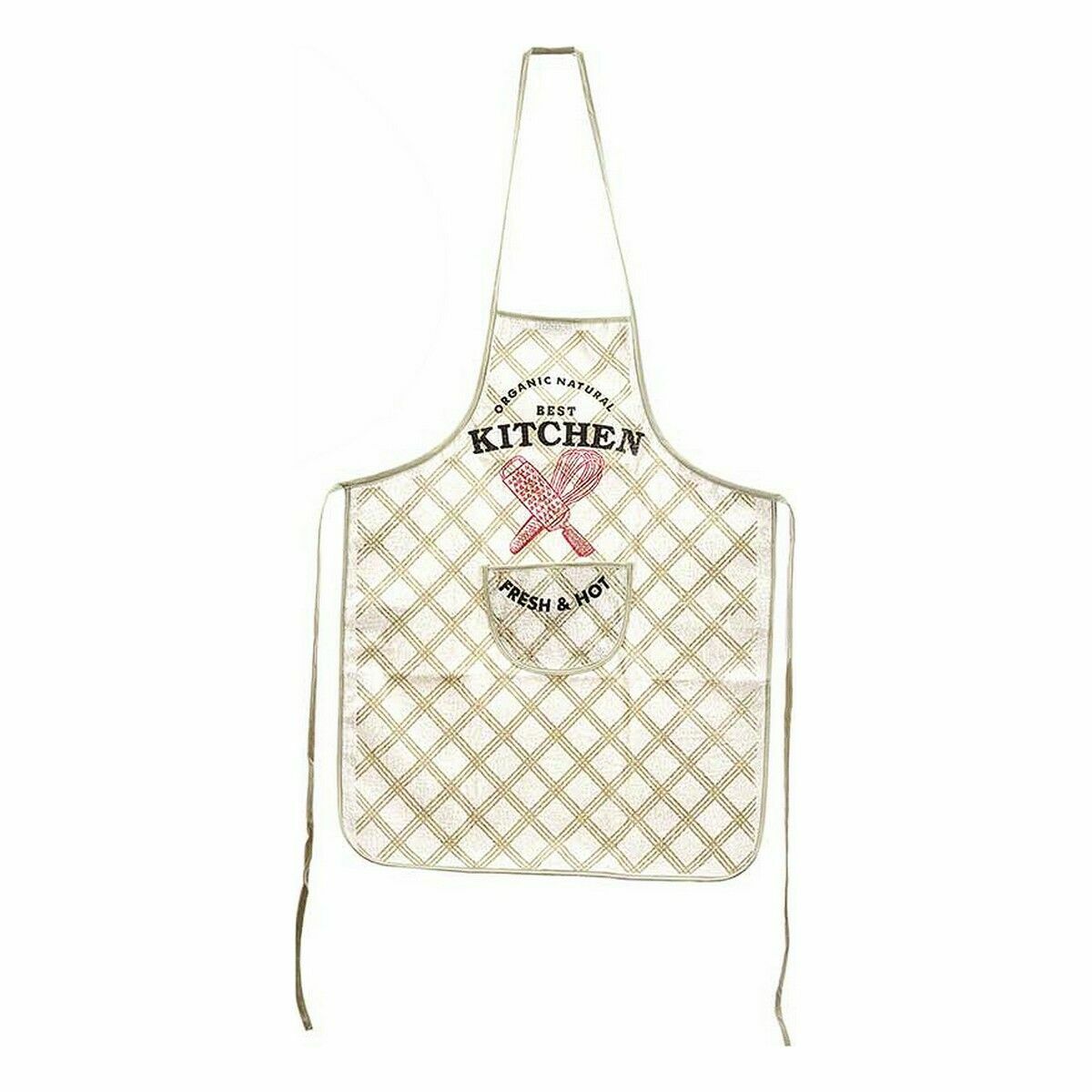 Set de Cocina Kinvara Blanco Poliéster 2 Piezas