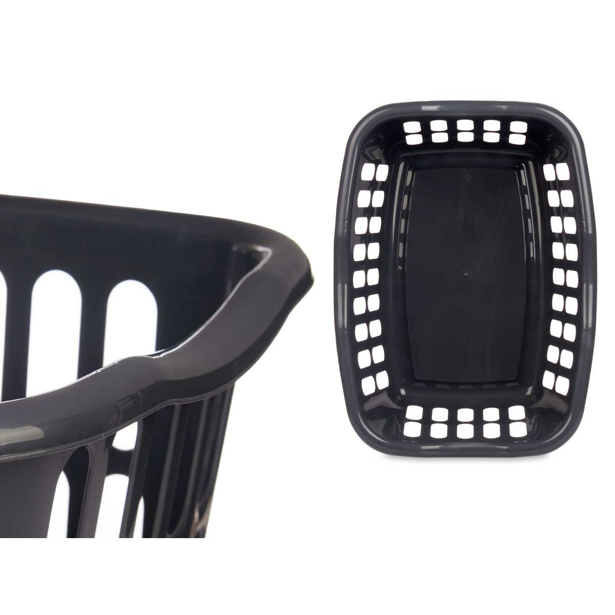 Cesto Kipit Antracita Polipropileno 50 L (12 Unidades)