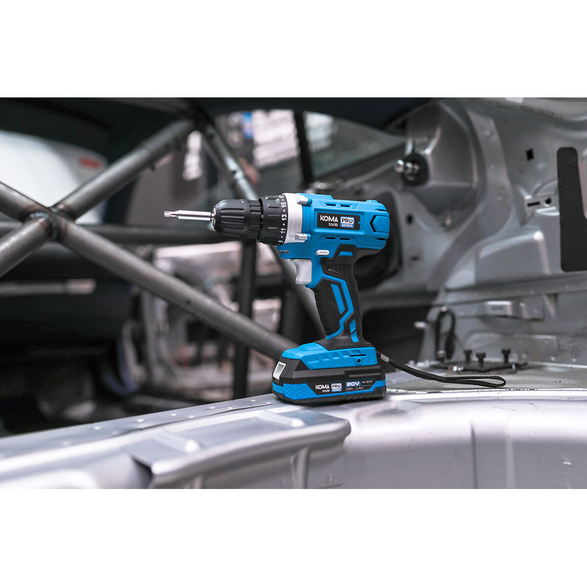 Set de taladro y accesorios Koma Tools Pro Series Atornillador 70 piezas