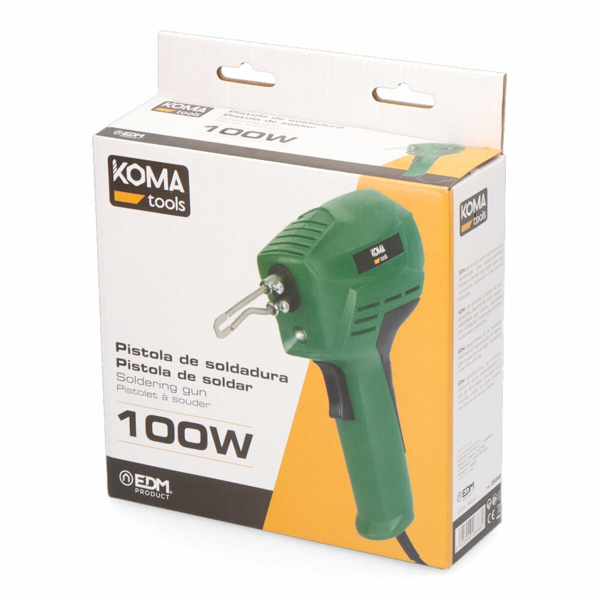 Soldador Koma Tools Pistola 100 W