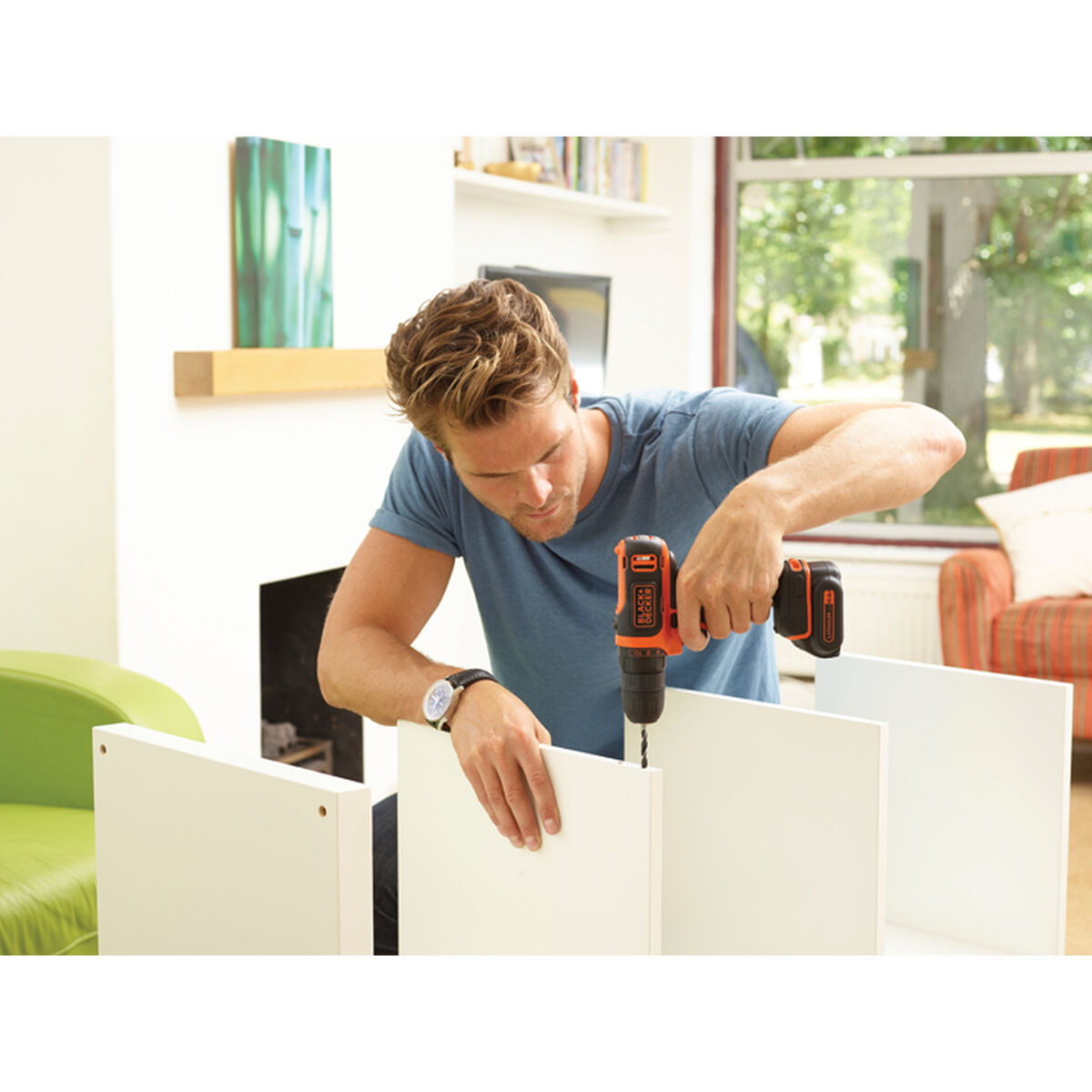 Atornillador eléctrico Black & Decker BDCDD12KB-QW