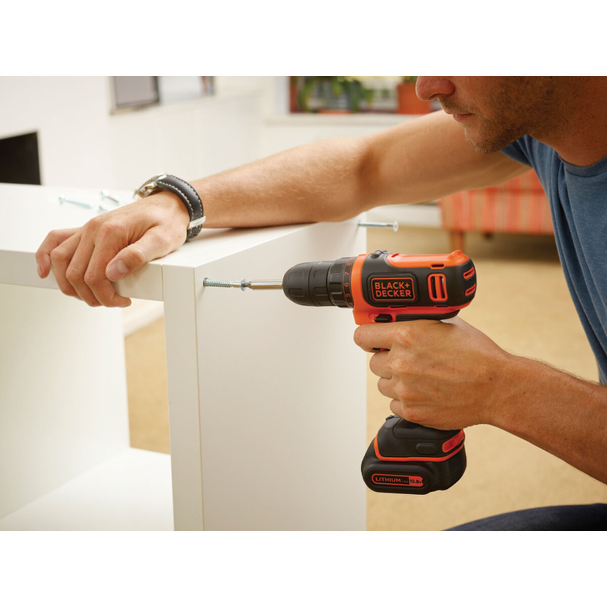 Atornillador eléctrico Black & Decker BDCDD12KB-QW