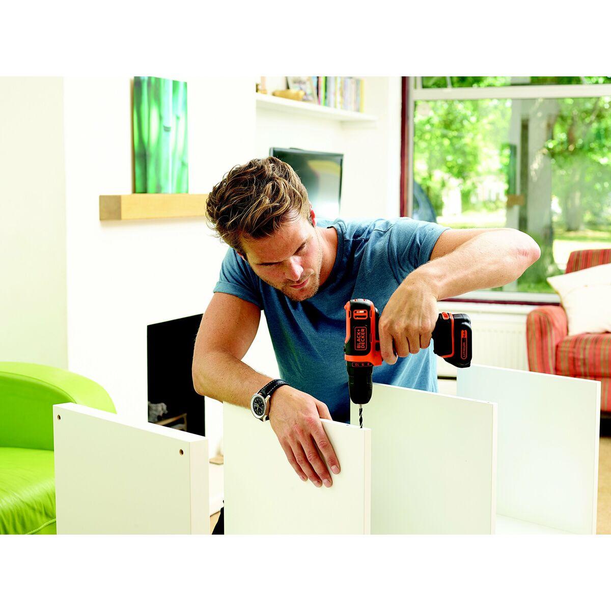 Atornillador eléctrico Black & Decker BDCDD12KB-QW