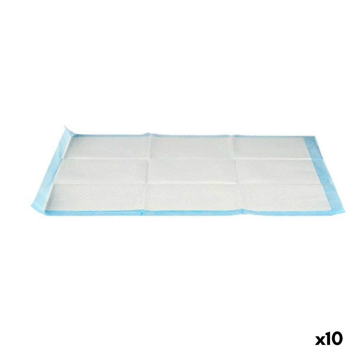Empapador Mascow Azul Blanco Papel Polietileno 60 x 90 cm 18,5 x 8,5 x 35 cm (10 Unidades)