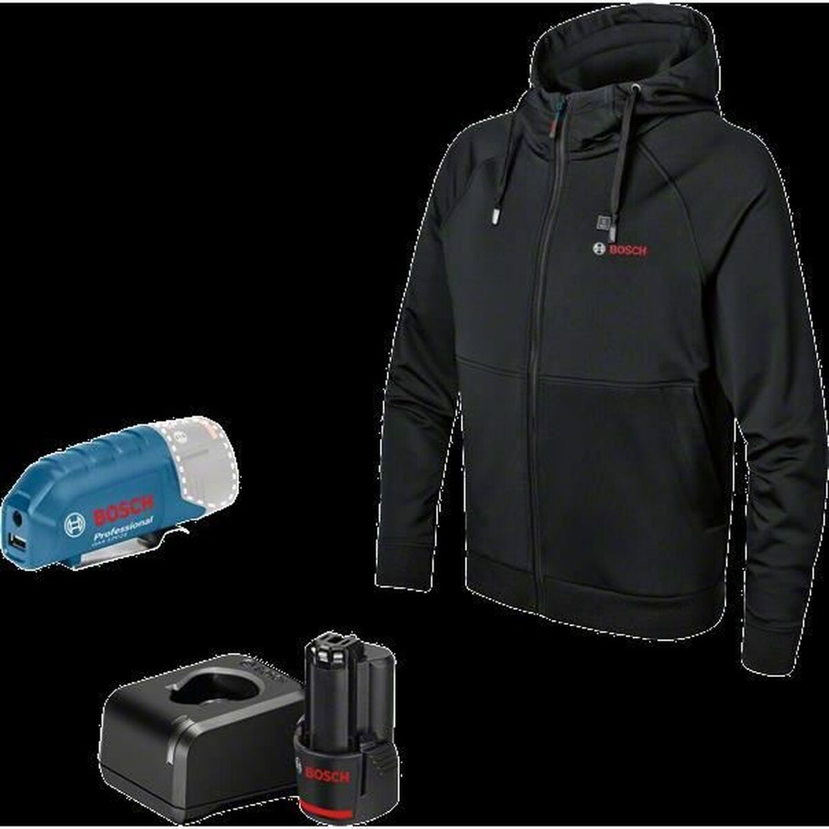 Sudadera con Capucha Hombre BOSCH GHH 12 L