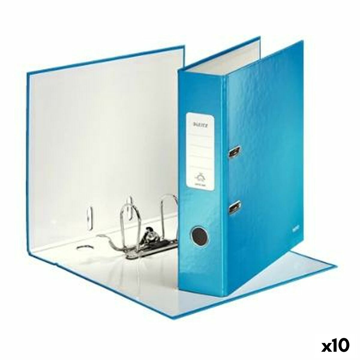 Archivador de Palanca Leitz 180° WOW Azul A4 (10 Unidades)
