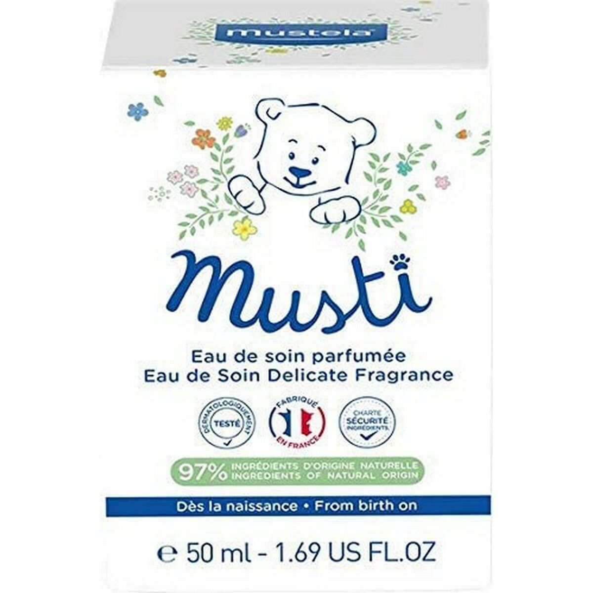 Perfume Infantil Mustela Musti 50 ml