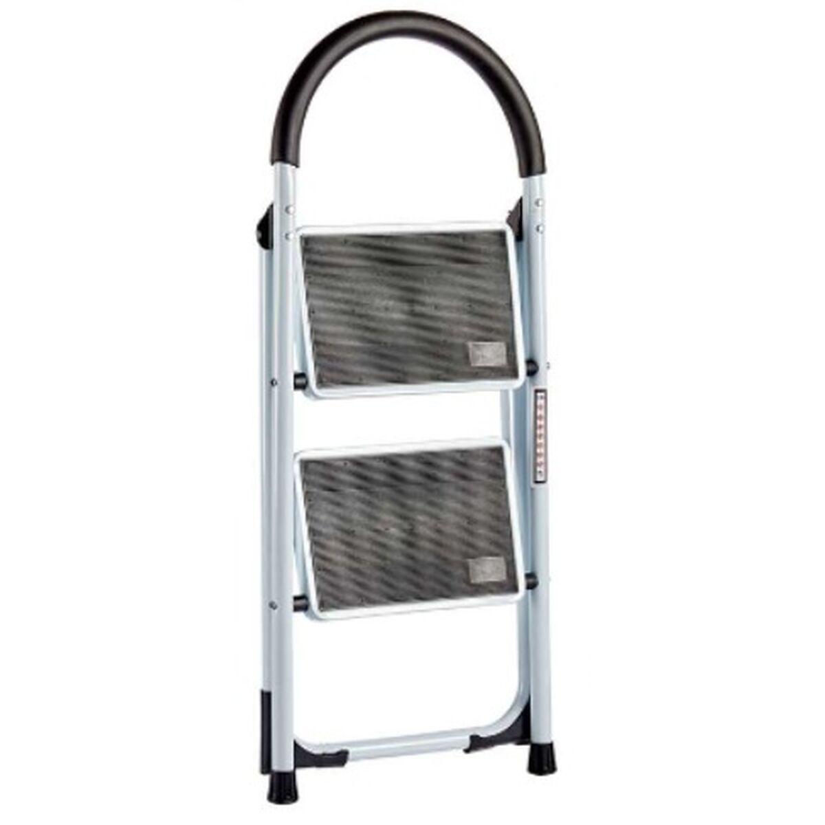 Escalera plegable Kipit Blanco Negro Gris Metal 38 x 50 x 84 cm (6 Unidades)