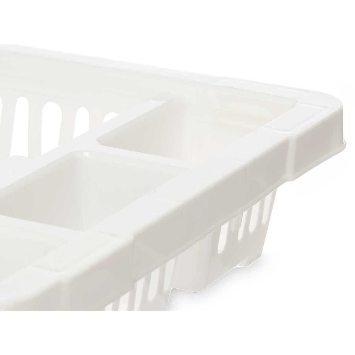 Escurridor para Fregadero Kinvara Blanco Plástico 42,5 x 7 x 29,5 cm (24 Unidades)