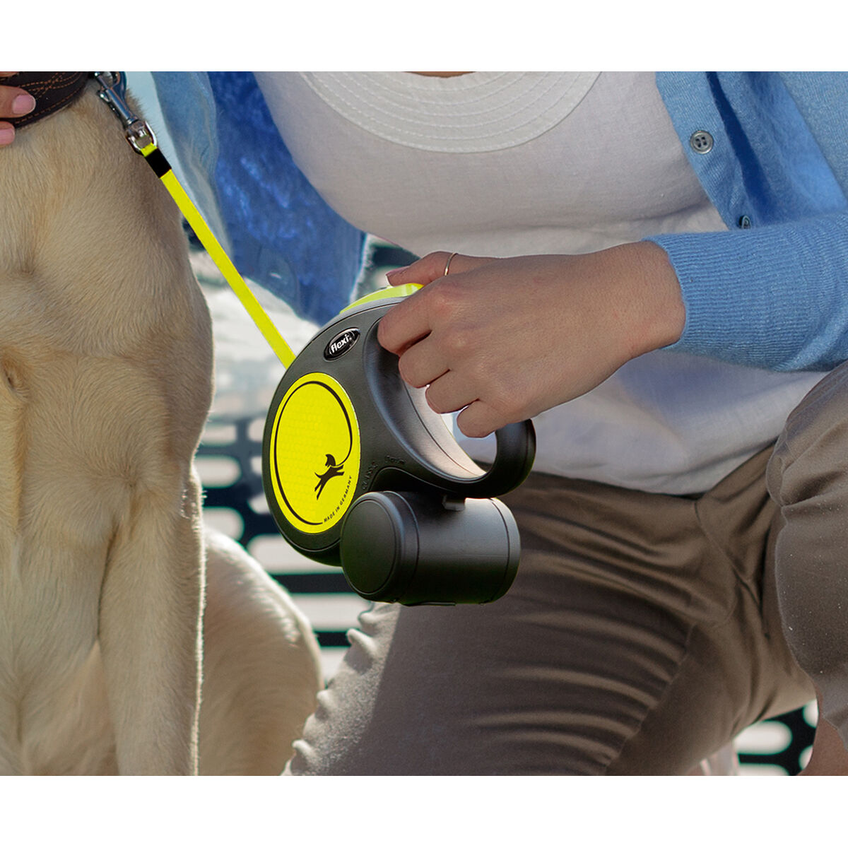 Dispensador de Bolsas para Mascotas Flexi Multibox Gris Plástico Snacks