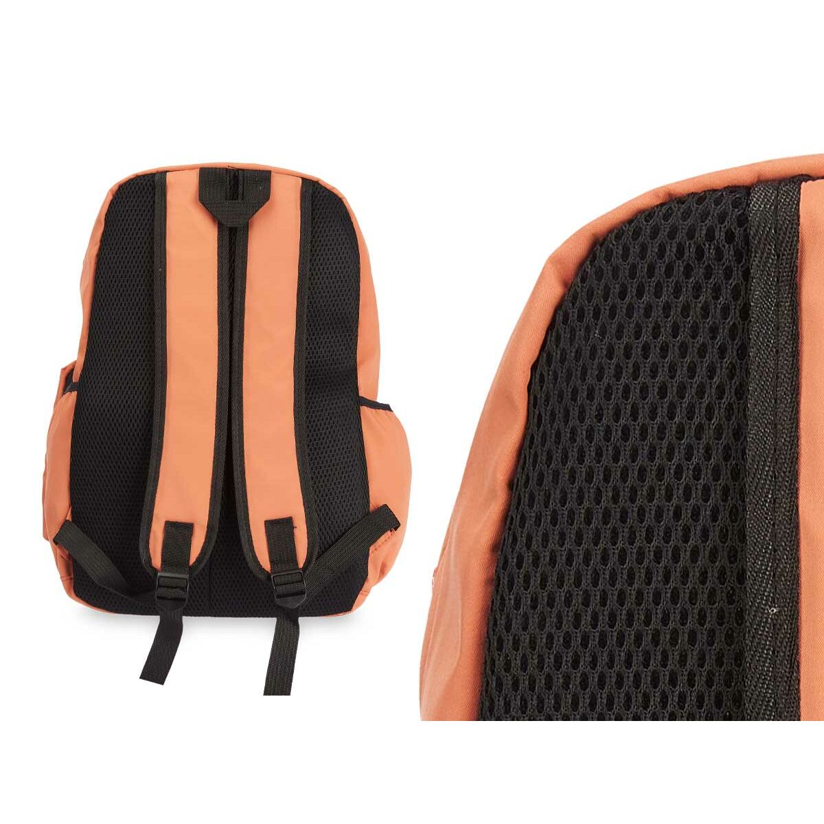 Mochila Escolar Pincello Naranja 37 x 50 x 7 cm (6 Unidades)