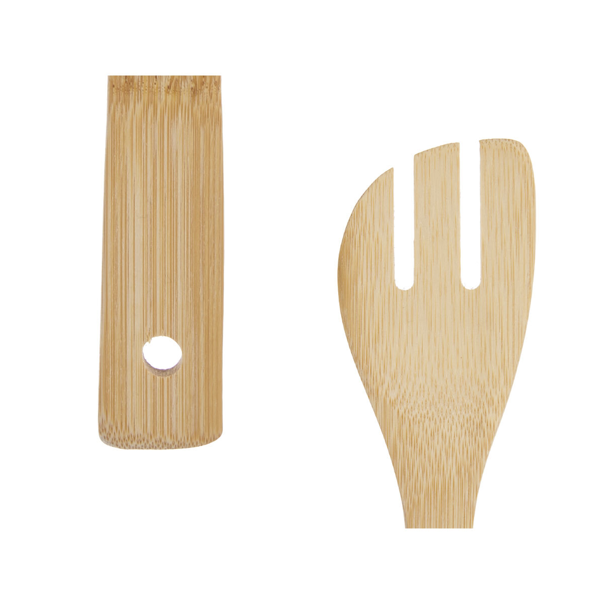 Juego de Utensilios de Cocina Kinvara Bambú 8 x 34,5 x 3,2 cm (12 Unidades)