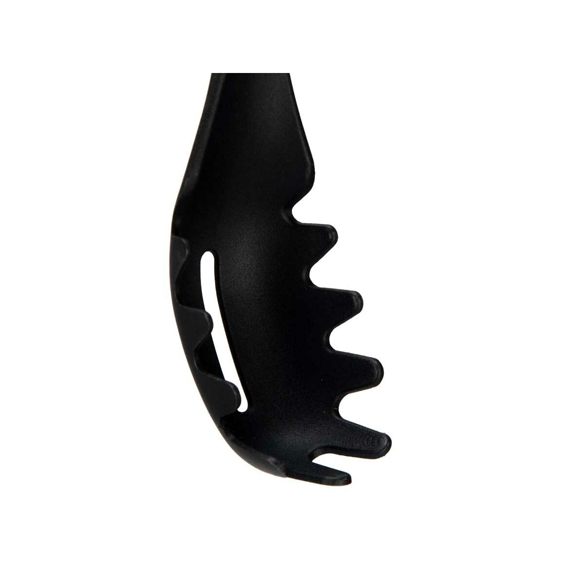 Cuchara para Servir Pasta Kinvara Negro Natural Madera Plástico 6 x 33,5 x 6 cm 6 x 33,5 cm (12 Unidades)