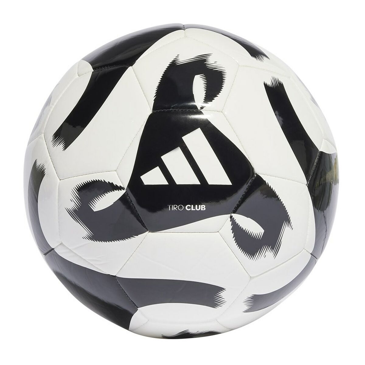 Balón de Fútbol Adidas TIRO CLUB HT2430  Blanco Sintético Talla 5
