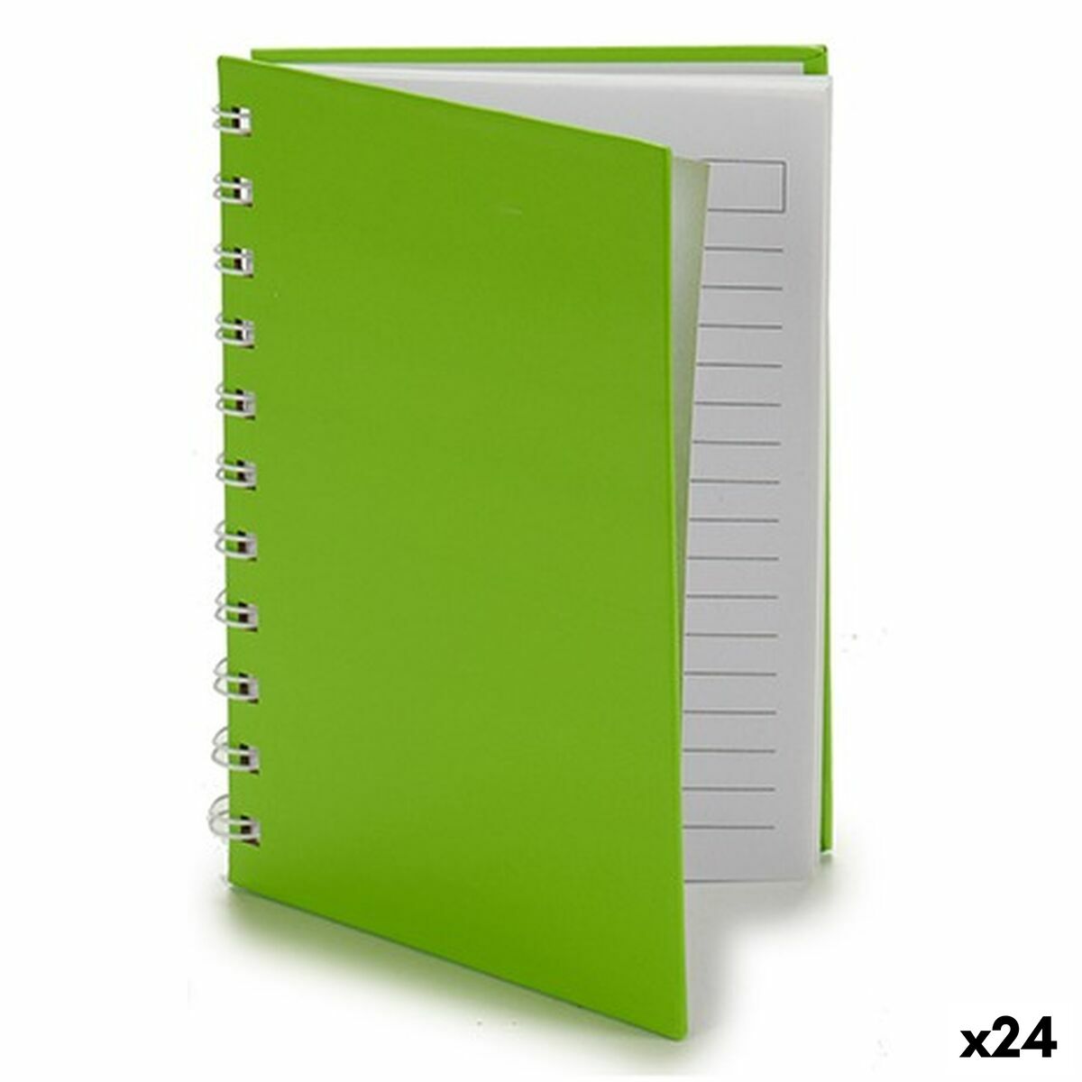 Libreta de Anillas Pincello Azul Verde Naranja Rosa A6 (24 Unidades)