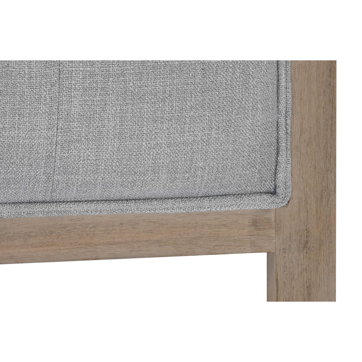 Cabecero de Cama DKD Home Decor Gris Madera de caucho 160 x 10 x 120 cm