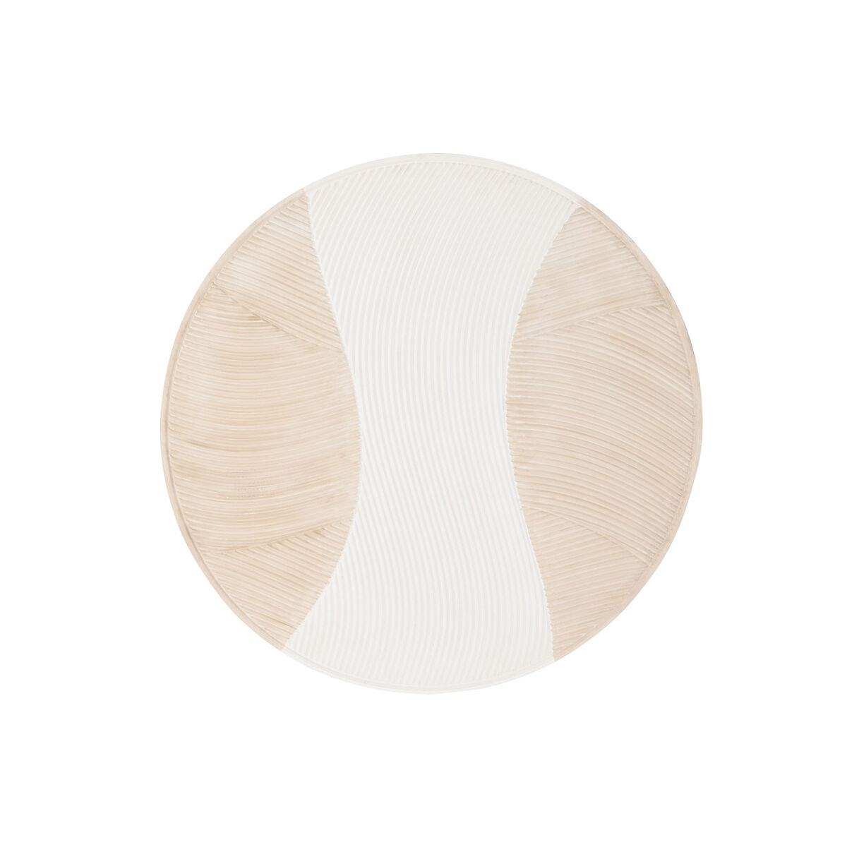 Decoración de Pared Home ESPRIT Acabado envejecido 90 x 2 x 90 cm