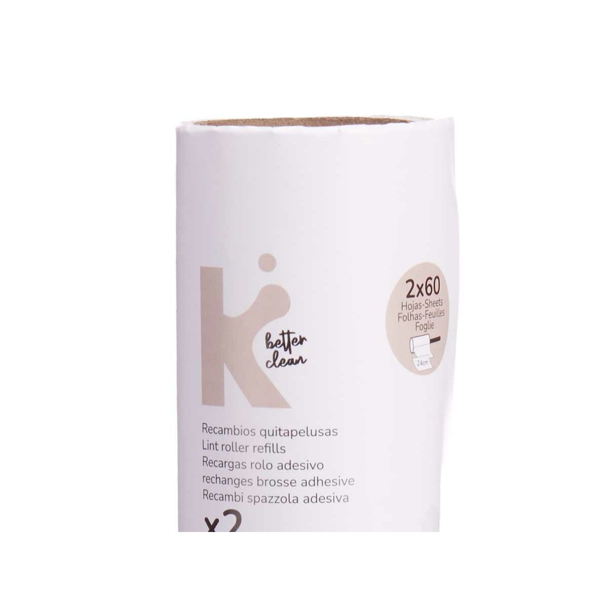 Quitapelusas Blanco 24 x 19 cm 14 x 31 x 4,5 cm Recambio (12 Unidades)