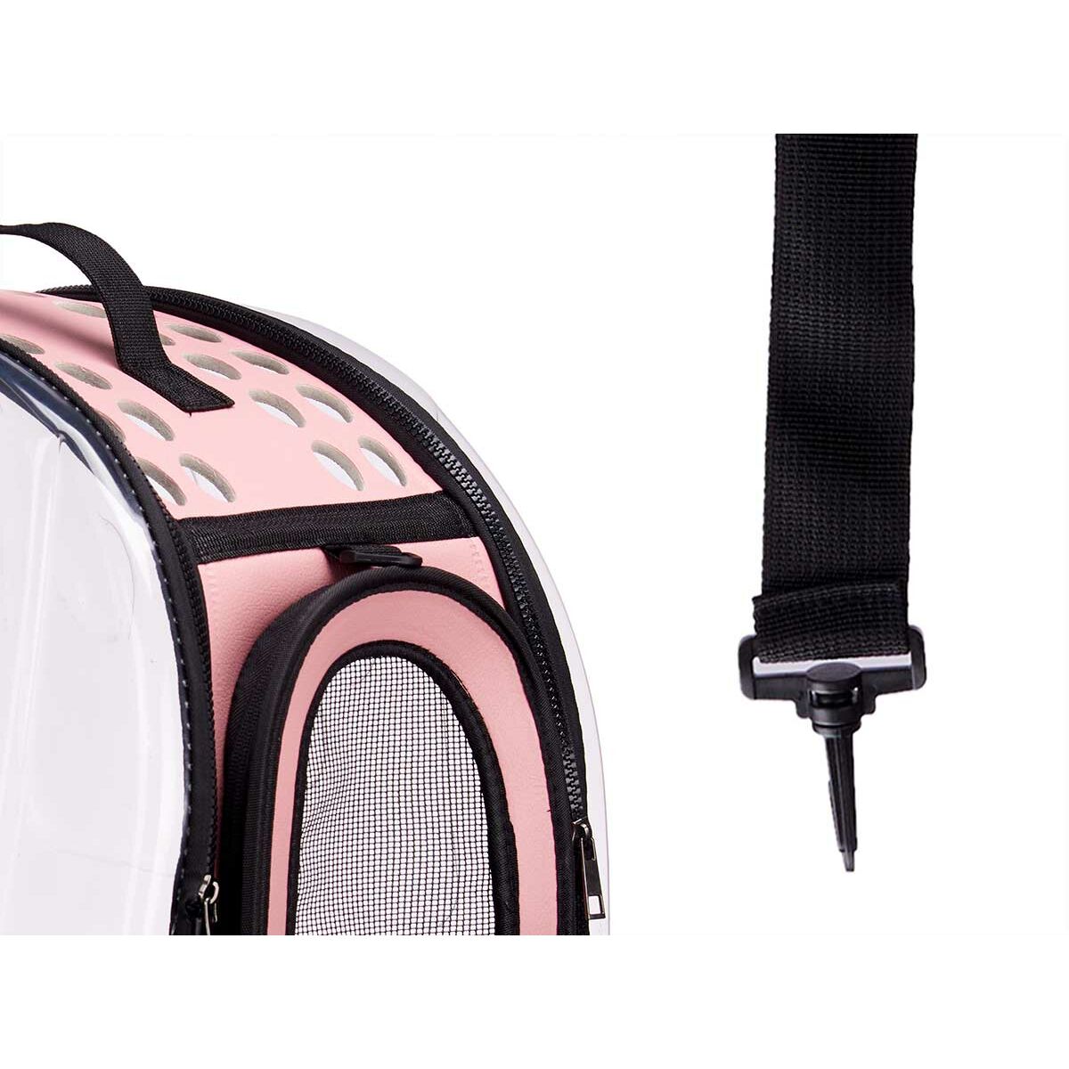 Transportín Mascow Rosa Plástico 43 x 20 x 33 cm 43 x 33 x 4 cm (4 Unidades)