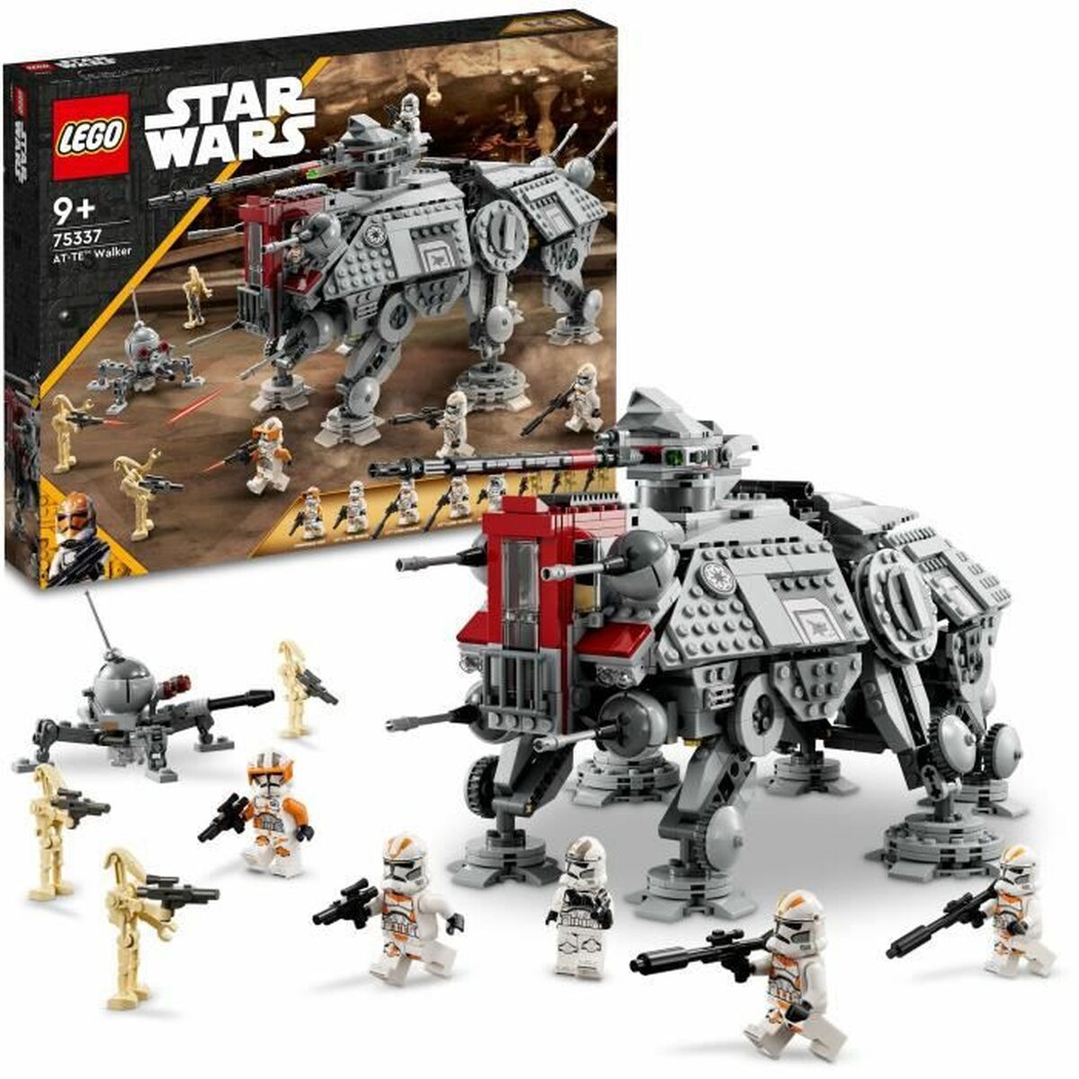 Playset   Lego Star Wars 75337 AT-TE Walker         1082 Piezas  