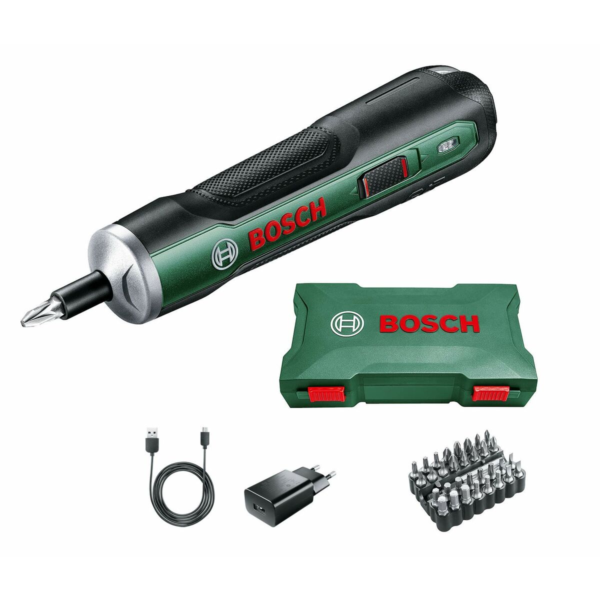 Atornillador eléctrico BOSCH PushDrive 3,6 V