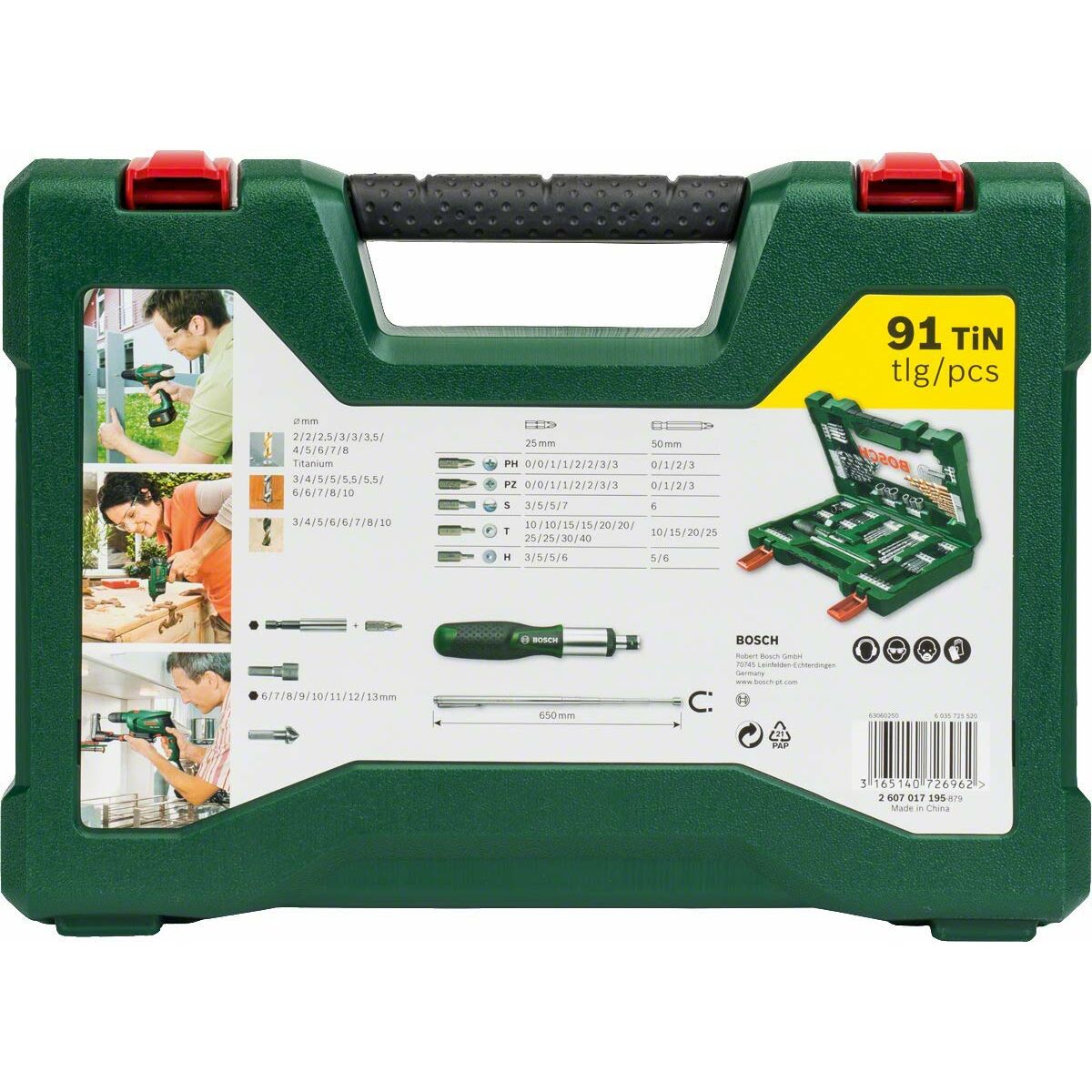 Atornillador eléctrico BOSCH PushDrive 3,6 V