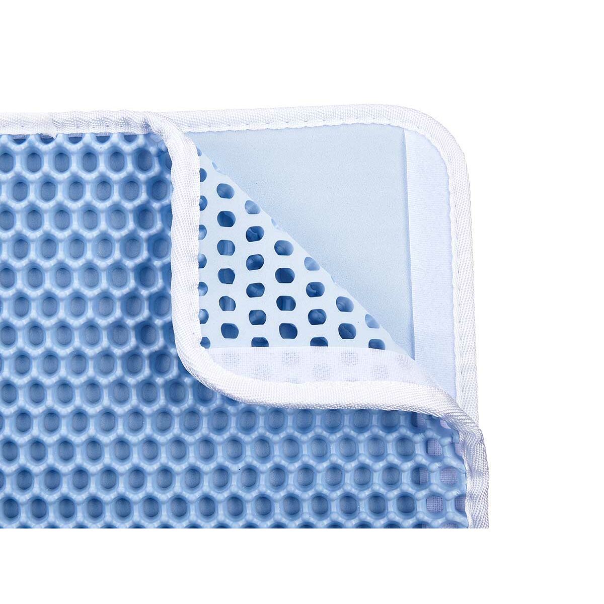 Alfombra para Arenero de Gatos Mascow Azul 60 x 45 x 1,5 cm (12 Unidades)