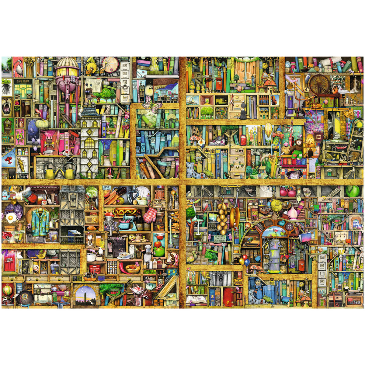 Puzzle Ravensburger Magic Library 18000 Piezas
