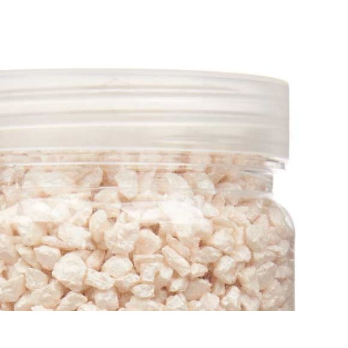 Piedras Decorativas Gift Decor Crema 2 - 5 mm 700 g 6,5 x 15,5 x 6,5 cm 6,2 x 15,3 x 6,2 cm (12 Unidades)