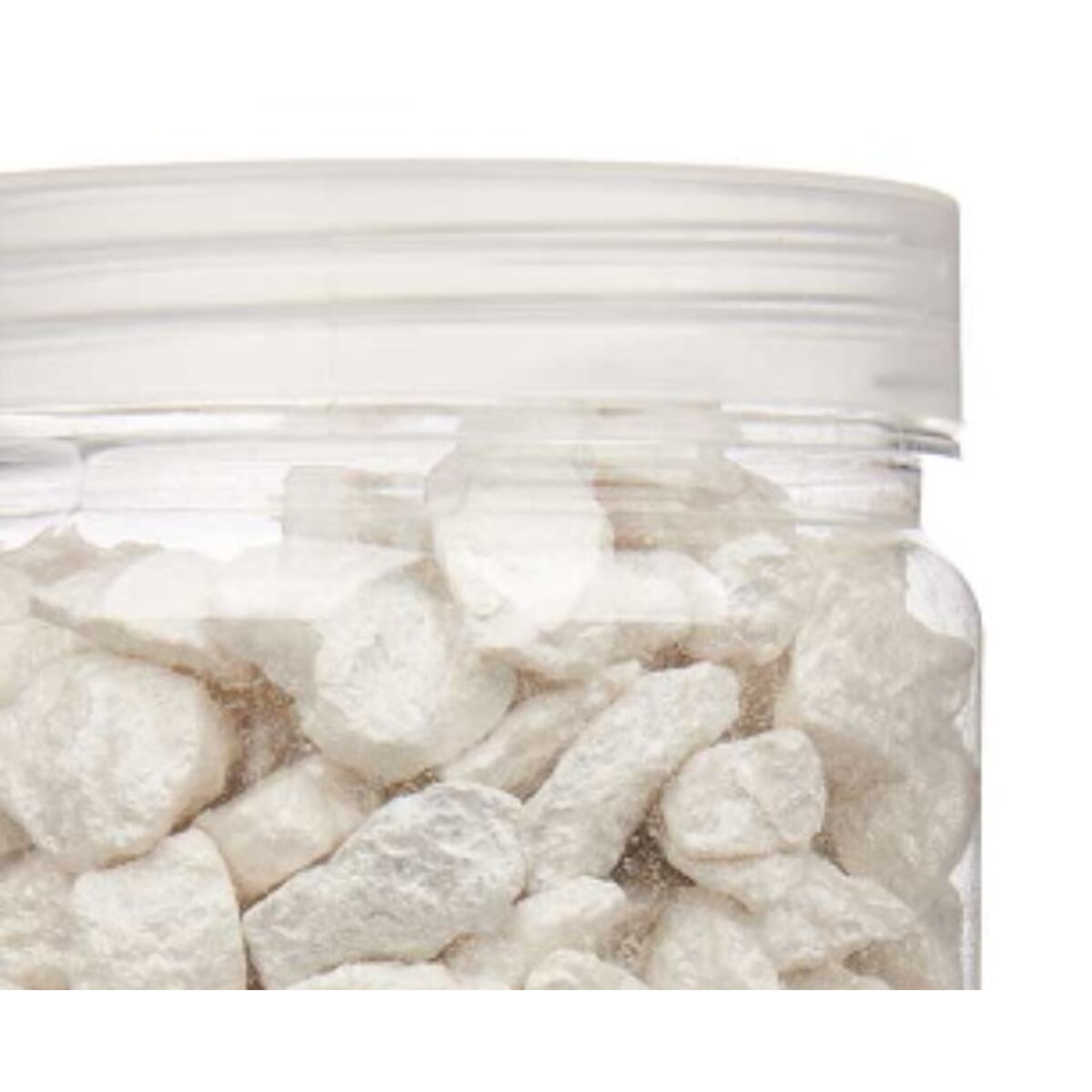 Piedras Decorativas Gift Decor Blanco 10 - 20 mm 700 g 6,2 x 15,3 x 6,2 cm 6,5 x 15,8 x 6,5 cm (12 Unidades)
