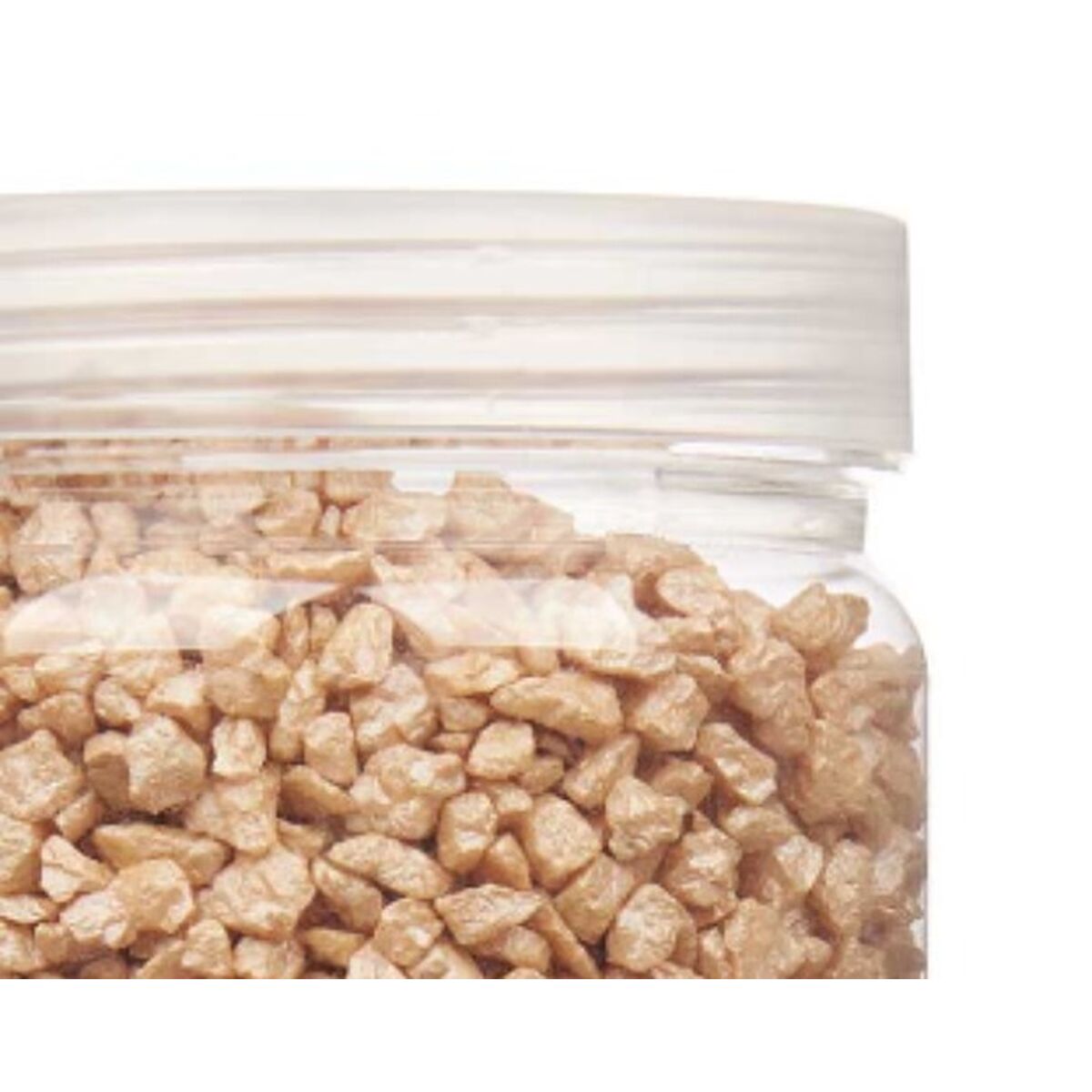 Piedras Decorativas Gift Decor Beige 2 - 5 mm 700 g 6,5 x 15,5 x 6,5 cm 6,2 x 15,3 x 6,2 cm 6,5 x 15,8 x 6,5 cm (12 Unidades)