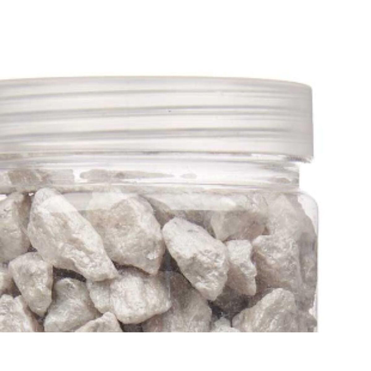 Piedras Decorativas Gift Decor Gris 10 - 20 mm 700 g 6,2 x 15,3 x 6,2 cm 6,5 x 15,8 x 6,5 cm (12 Unidades)