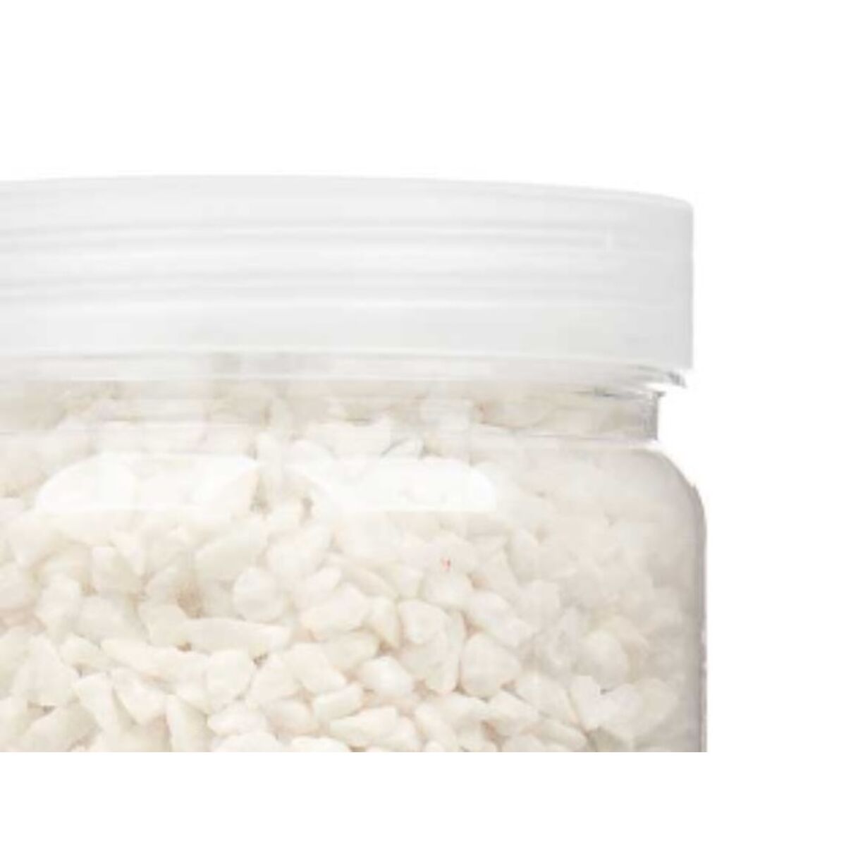 Piedras Decorativas Gift Decor Blanco 2 - 5 mm 700 g 6,2 x 15,3 x 6,2 cm 6,5 x 15,8 x 6,5 cm (12 Unidades)