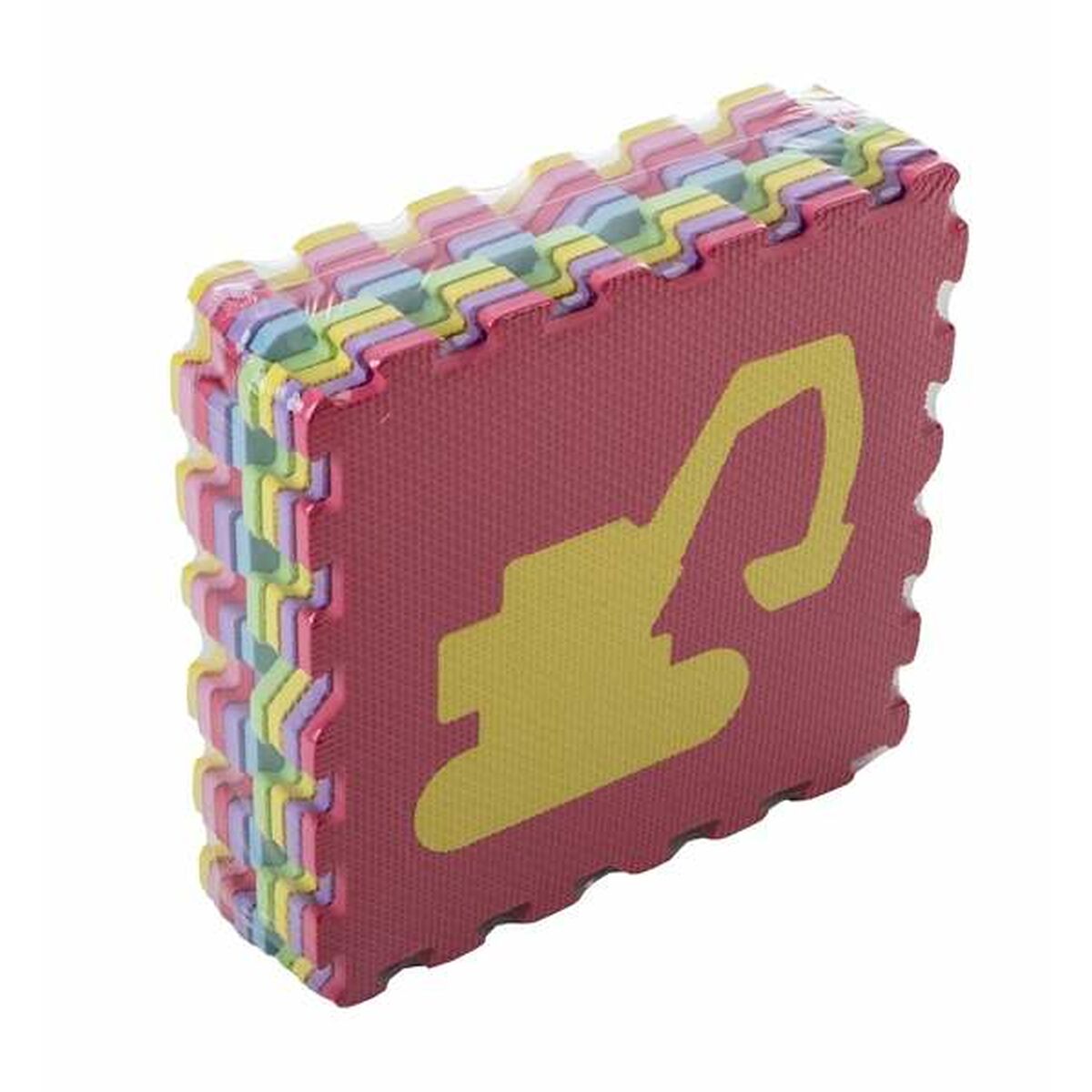 Puzzle Infantil 9 Piezas 30 x 30 x 1 cm Transportes