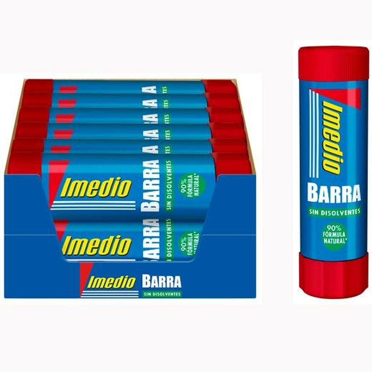 Pegamento de barra Imedio 40 g (12 Unidades)