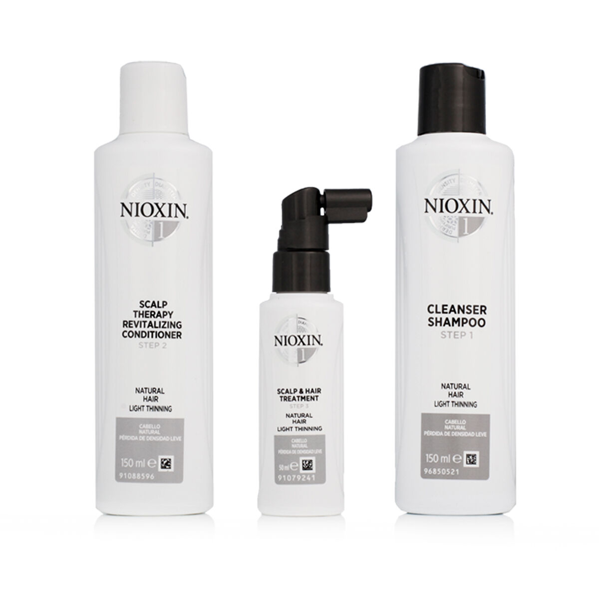 Set de Peluquería Nioxin System 1 3 Piezas